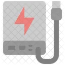 Power Bank Energy Storage Icon