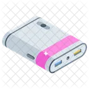 Power Bank Portable Charger Mobile Power Icon