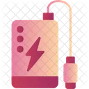 Power Bank Bank Outline Icon