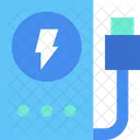 Power Bank Charger Battery Icon