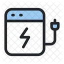 Power Bank Battery Power Icon