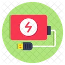 Power Bank Energy Reservoir Energy Accumulator Icon