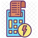 Power Bill Electricity Bill Electricity Invoice Icon