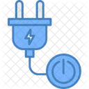 Power Button Plug Power Icon