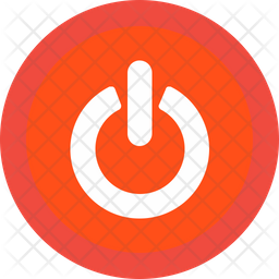 Power Button Icon - Download in Flat Style