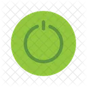 Power Button Eco Button Green Button Icon