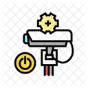 Electrical Connection Color Icon