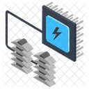 Power Circuit Circuit Circuit Infrastructure Icon