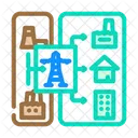 Distributed Generation Electric Icon