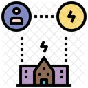 Power Distribution  Icon