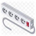 Power Extension Plug Extension Extension Lead Icon
