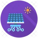 Grid Power Energy Icon