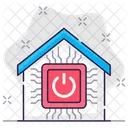 Power Home Home Chip Energy House Icon