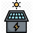 House Solar Panel Power Solar Icon