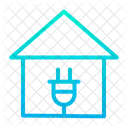 Electricity Connection In House Electricity Of Home Electricity Of House Icon