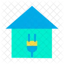 Electricity Connection In House Electricity Of Home Electricity Of House Icon