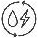 Power Hybrid Clean Icon