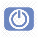 Shiled Lock Robot Icon