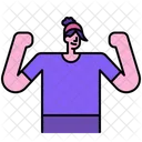 Power Women Confidence Icon