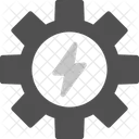 Power Cogwheel Development Icon