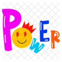 Power Emoji Power Cute Smiley Icon