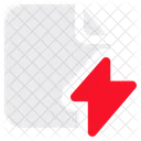File Power Data Storage Icon
