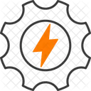 Power Industry Turbine Transformer Icon
