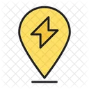 Power Location  Icon