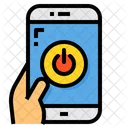 Power Off Shutdown Smartphone Icon