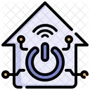 Power On Internet Of Things Smart Home Icon