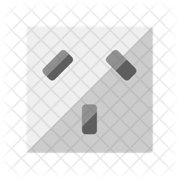 Power Outlet Icon - Download in Flat Style