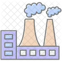 Power Plant Lineal Color Icon Icon