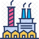 Energy Geothermal Plant Icon