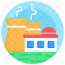 Industry Power Plant Factory Icon