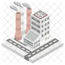 Power Unit Factory Industry Icon