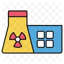 Nuclear Plant Power Plant Industry Icon