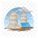 Nuclear Power Plant Factory Icon