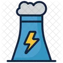 Power Plant Power Station Pollution Icon