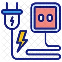 Power Plug Electric Electricity Icon