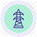 Power Plug Line Icon Icon