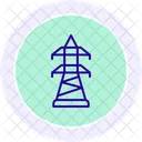 Power Plug Line Icon Icon