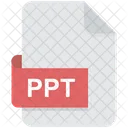 Power Point Ppt File Format Icon