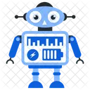 Power Robot Bionic Man Humanoid Icon