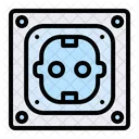 Power Socket Electric Socket Electricity Icon