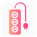 Power Socket Power Strip Plug Strip Icon