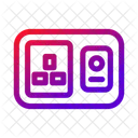 Power Socket Electricity Plug Connection Icon