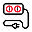 Power Socket Electricity Plug Connection Icon