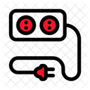 Power Socket Electricity Plug Connection Icon