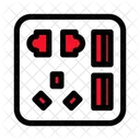 Power Socket Electricity Supply Plug Connection Icon