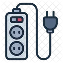 Power Strip Power Socket Electric Icon